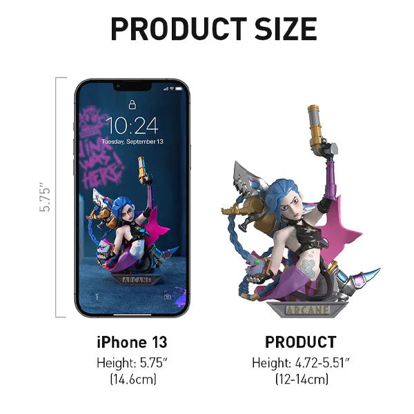 Pop Mart x League Of Legends: Arcane Series Collectible Figurine Blind Box (1pc) - Image 8