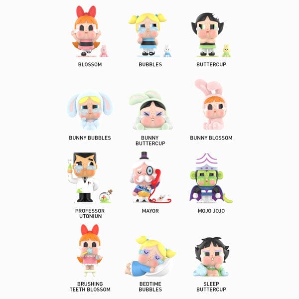 Pop Mart x Powerpuff Girls x CRYBABY: 25th Anniversary Series Figurine Blind Box (1pc) - Image 11