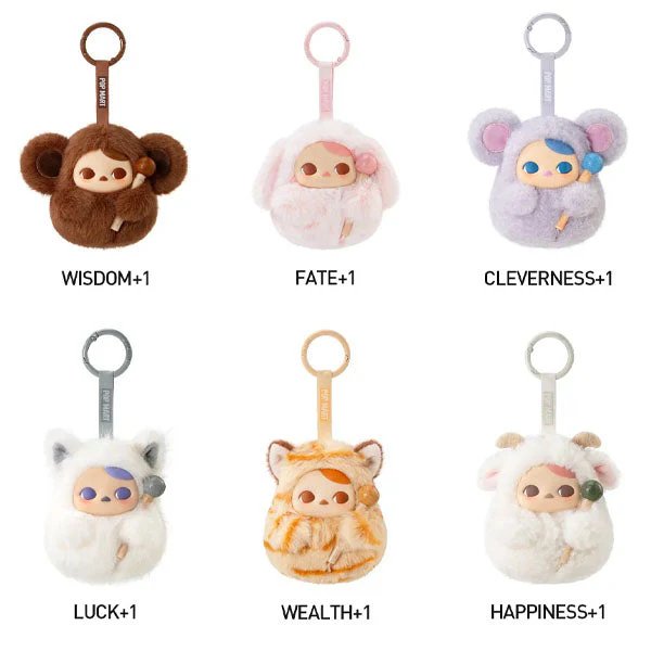 Pop Mart x PUCKY: Tap Tap Babies Series Plush Pendant Keyring Blind Box (1pc) - Image 10