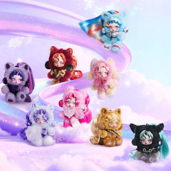Pop Mart x Skullpanda: My Little Pony Series Plush Keychain Blind Box (1pc) - Image 2
