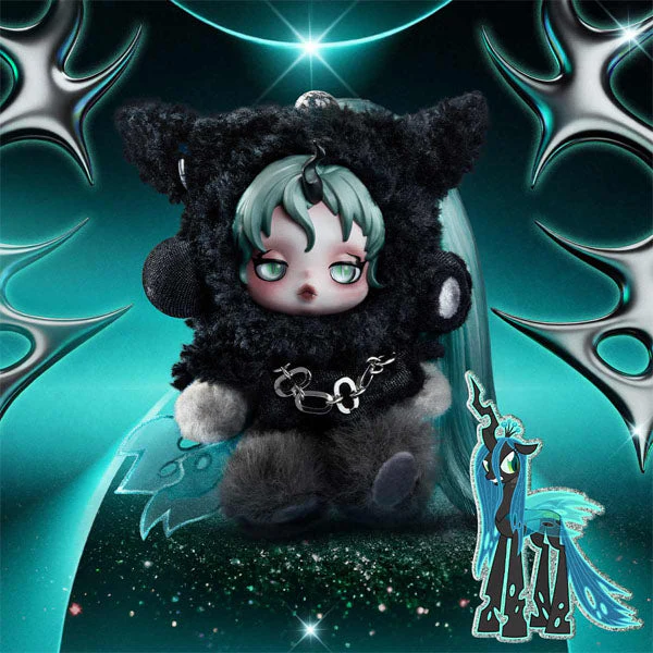 Pop Mart x Skullpanda: My Little Pony Series Plush Keychain Blind Box (1pc) - Image 3