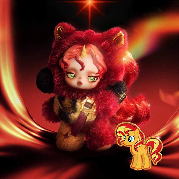 Pop Mart x Skullpanda: My Little Pony Series Plush Keychain Blind Box (1pc) - Image 4