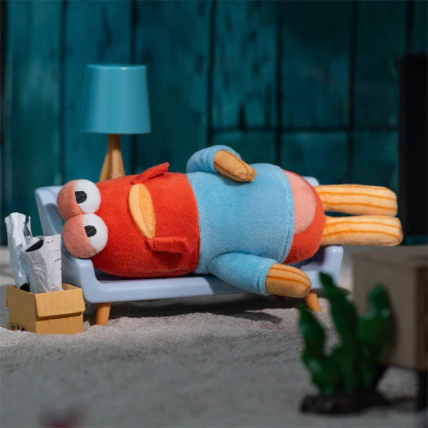 Pop Mart x SpongeBob Squarepants: Bikini Bottom Buddies Series Posable Plush Keychain Blind Box (1pc) - Image 3
