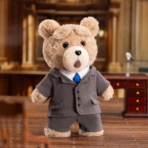 Pop Mart x Ted 2: Teddy Bear Action Series Posable Plush Keychain Blind Box (1pc) - Image 3
