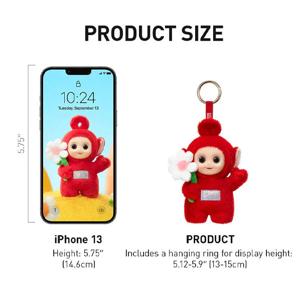 Pop Mart x Teletubbies: Say Hello Series Plush Keychain Blind Box (1pc) - Image 11