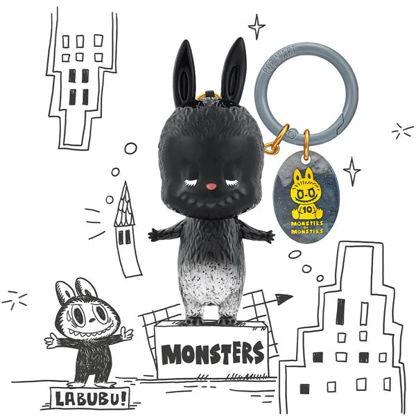 Pop Mart x THE MONSTERS: 10th Anniversary Special Edition Keyring Figurine Blind Box (1pc) - Image 4