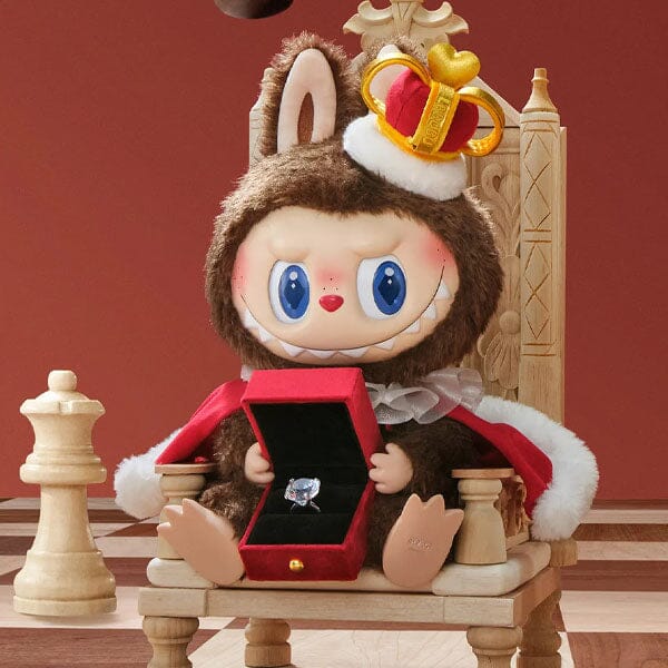 Pop Mart x THE MONSTERS: Giant 14" Labubu "Let's Checkmate" Series Plush Doll (1pc) - Image 4