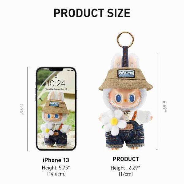 Pop Mart x THE MONSTERS: Labubu "Fall In Wild" Plush Doll Pendant (1pc) - Image 6