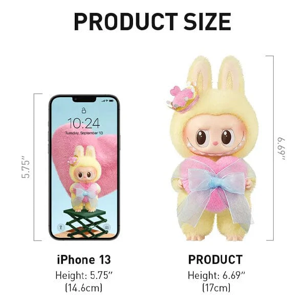 Pop Mart x THE MONSTERS: Labubu "Let's Checkmate" Plush Doll Pendant (1pc) - Image 8