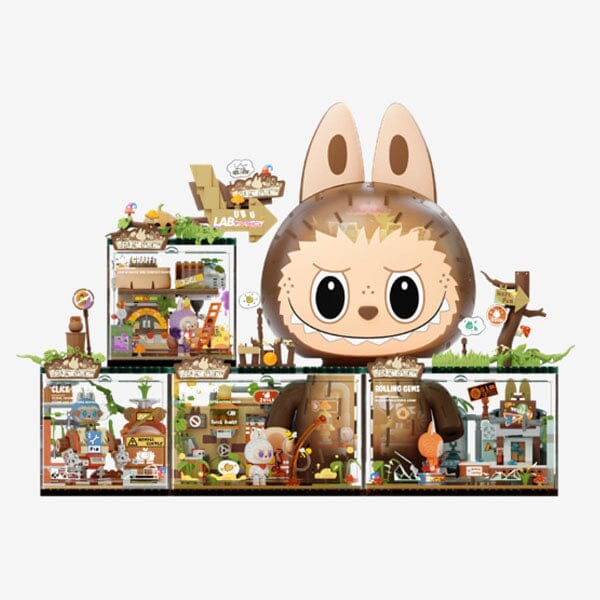 Pop Mart x THE MONSTERS: Labubu Forest Secret Base Tree House Building Block Set - Playful Home (497pc) - Image 8