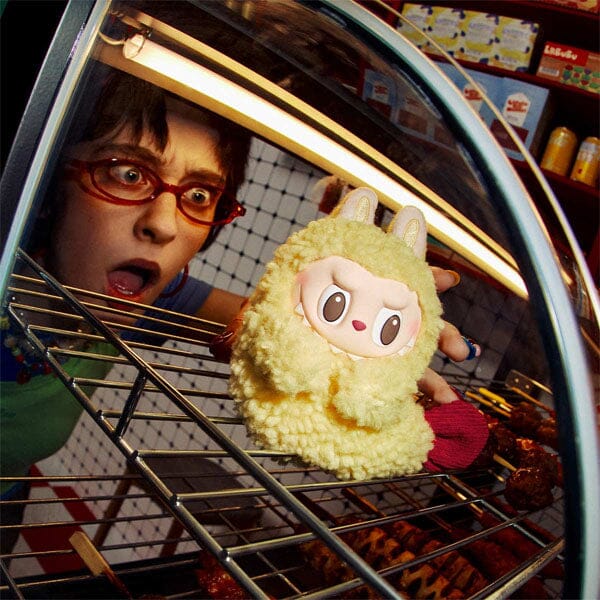 Pop Mart x THE MONSTERS: Labubu Wacky Mart Earphone Case Zipper Plush Doll Pendant (1pc) - Image 2