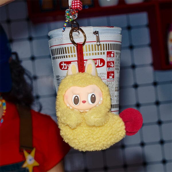 Pop Mart x THE MONSTERS: Labubu Wacky Mart Earphone Case Zipper Plush Doll Pendant (1pc) - Image 3