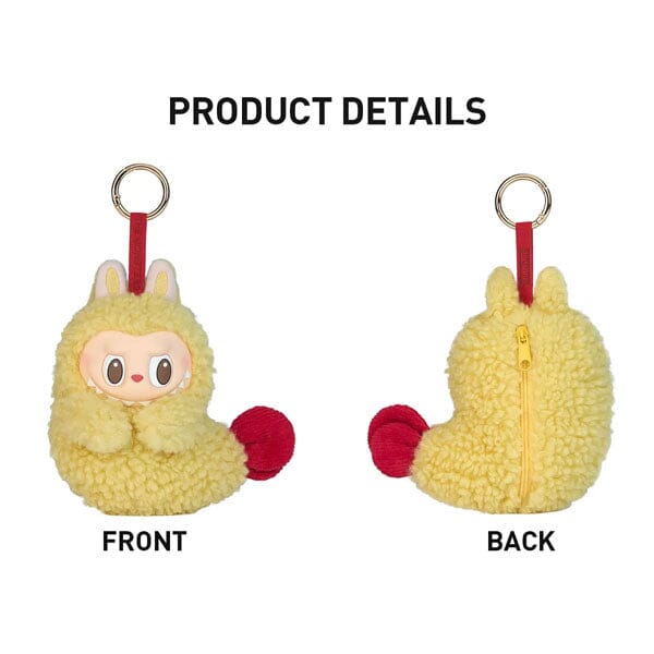 Pop Mart x THE MONSTERS: Labubu Wacky Mart Earphone Case Zipper Plush Doll Pendant (1pc) - Image 5