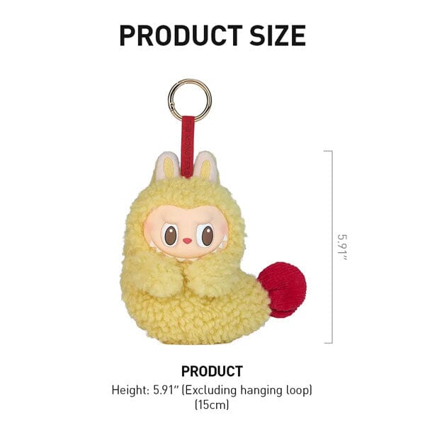 Pop Mart x THE MONSTERS: Labubu Wacky Mart Earphone Case Zipper Plush Doll Pendant (1pc) - Image 6
