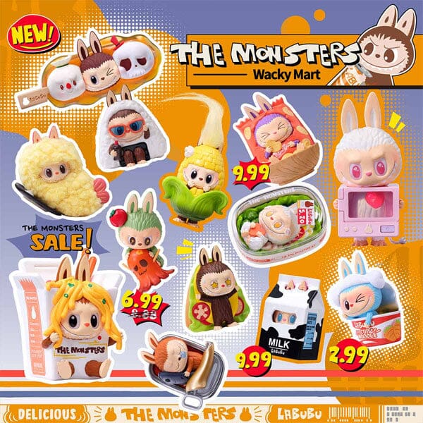 Pop Mart x THE MONSTERS: Wacky Mart Series Figurine Blind Box (1pc) - Image 3