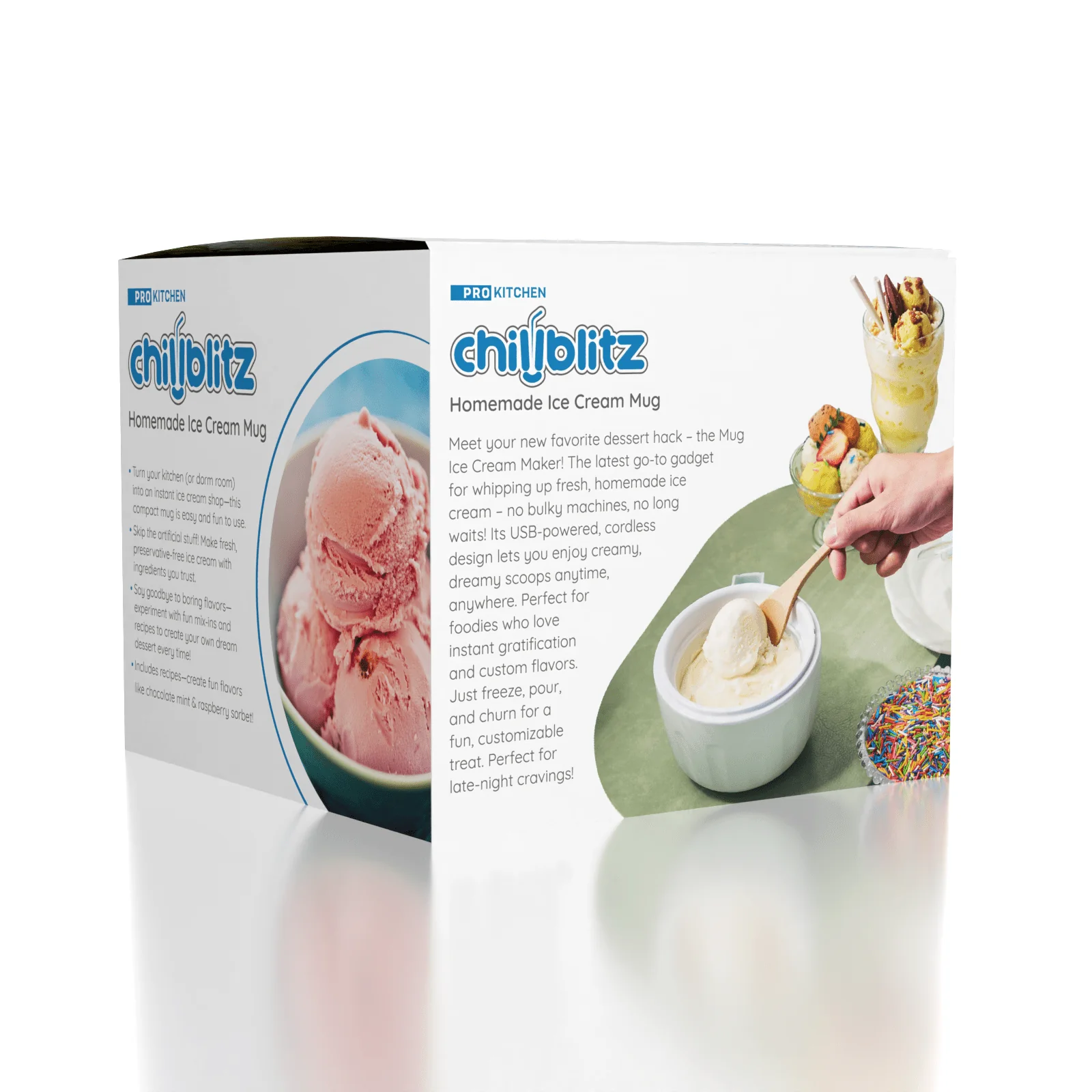 ProKitchen Chillblitz Homemade Ice Cream Maker Mug - Image 2