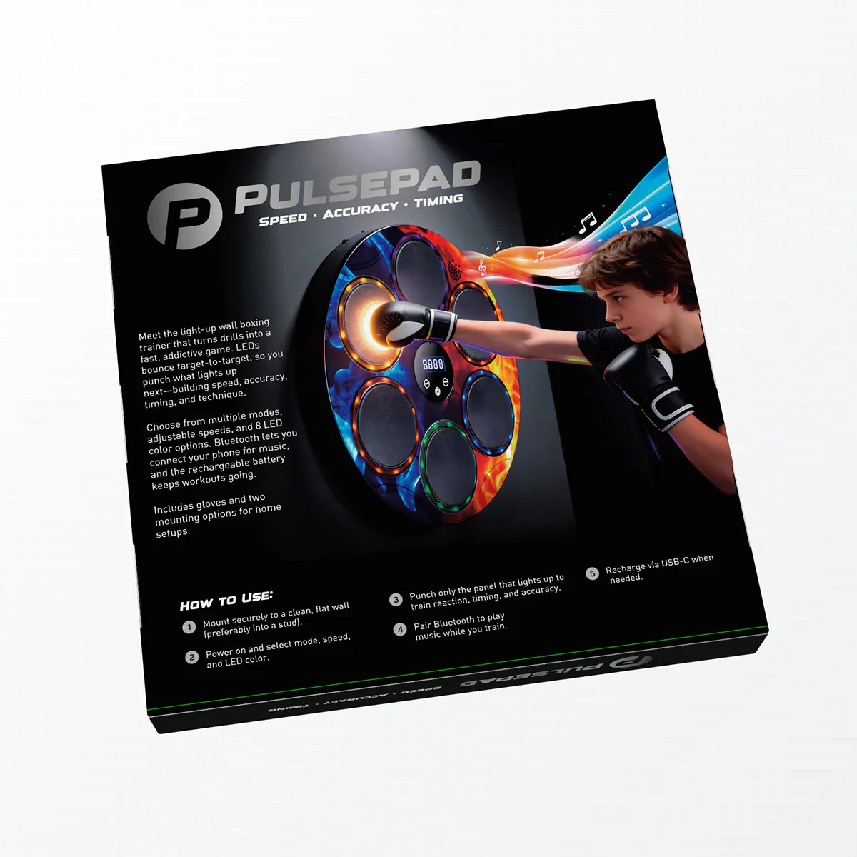 PulsePad: Light Up Boxing Trainer - Image 3