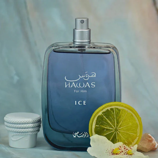 Rasasi Hawas Ice Eau de Parfum Men's Cologne Spray Bottle (100mL) - Image 3