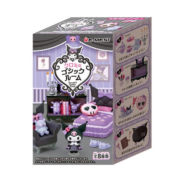 Re-Ment Sanrio: Kuromi's Gothic Room Blind Box (1pc) - Image 12