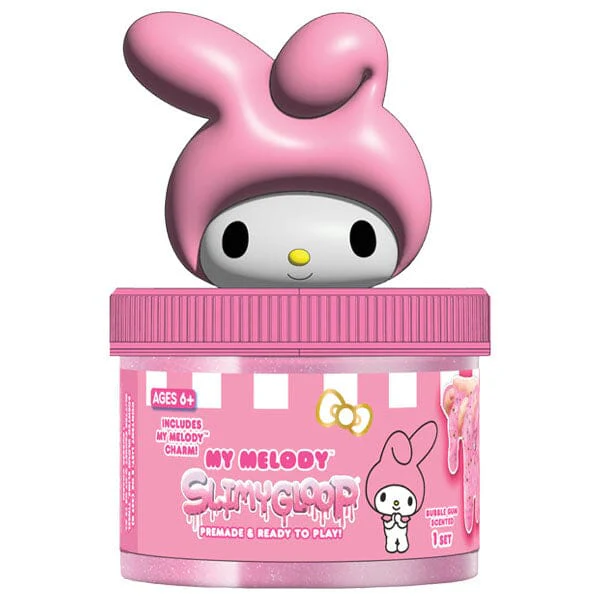 Sanrio Hello Kitty & Friends SlimyGloop Figural Topper Pre-Made & Ready To Play Slime (5.35oz) Multiple Styles - Image 3