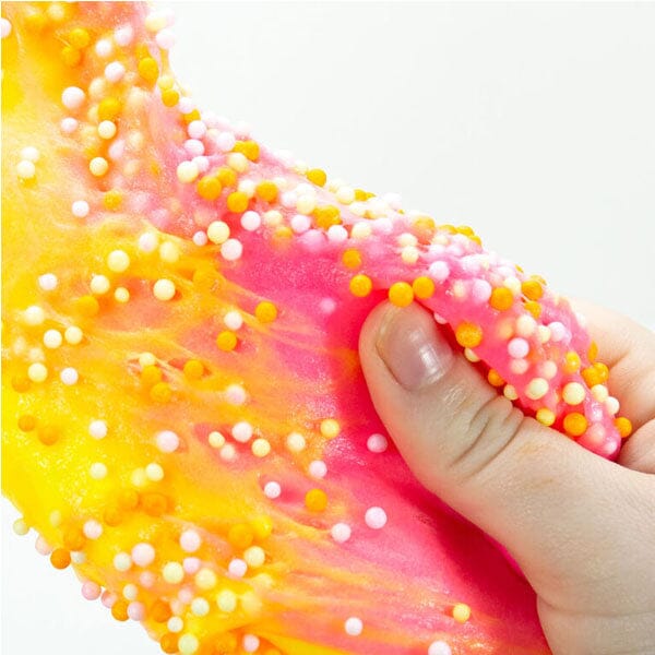 SlimyGloop Pink Lemonade Neon Butter Twist Pre-Made & Ready To Play Slime (6.3oz) - Image 4