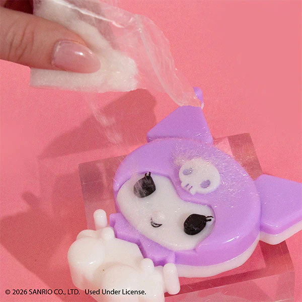 SlimyGloop x Sanrio Tabatastic Coat N' Squish Taba Squishy Fidget Toy - Kuromi - Image 4