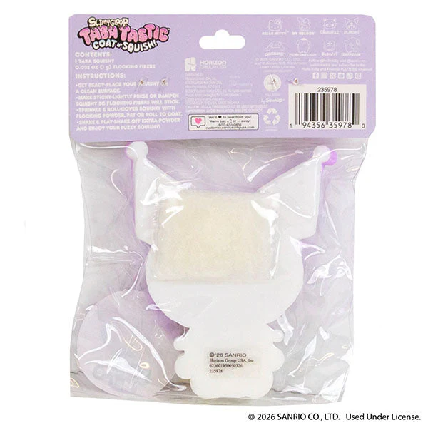 SlimyGloop x Sanrio Tabatastic Coat N' Squish Taba Squishy Fidget Toy - Kuromi - Image 5