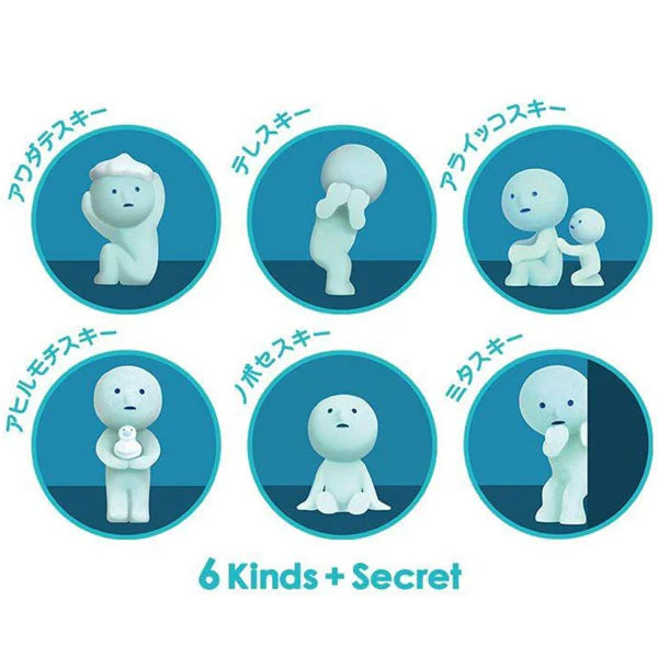 Smiski Bath Series Collectible Glow in the Dark Figurine Blind Box (1pc) - Image 5