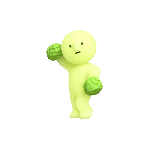 Smiski Cheer Series Collectible Glow in the Dark Figurine Blind Box (1pc) - Image 6