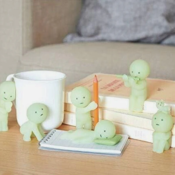 Smiski Living Series Collectible Glow in the Dark Figurine Blind Box (1pc) - Image 2