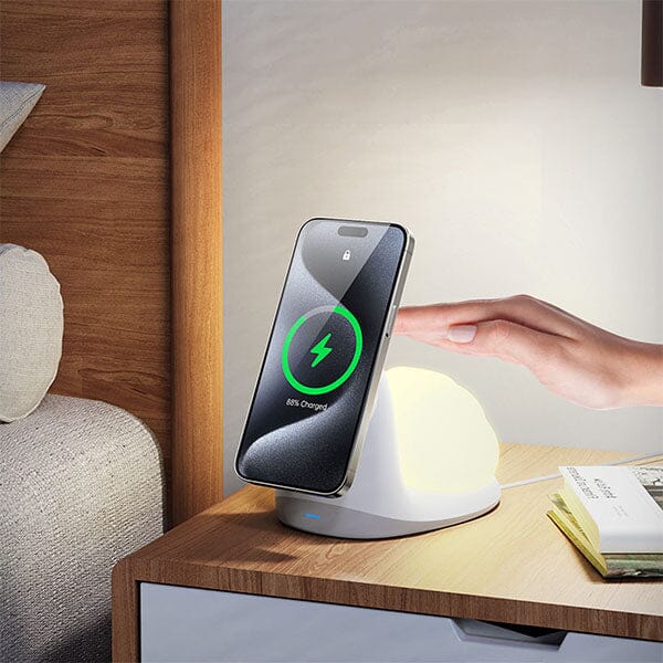 SnailBud Magnetic Phone Charger w/ Removable Snail Shell Light - Image 8