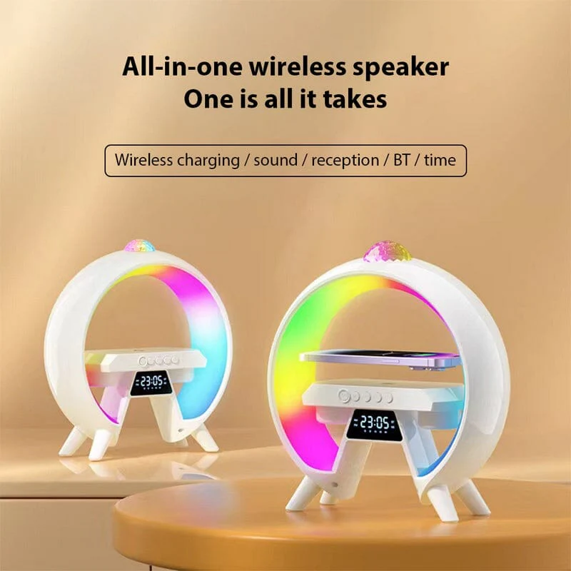 SonicVibes: 3-in-1 Triotunes Bluetooth Speaker and Wireless Charger - Image 2