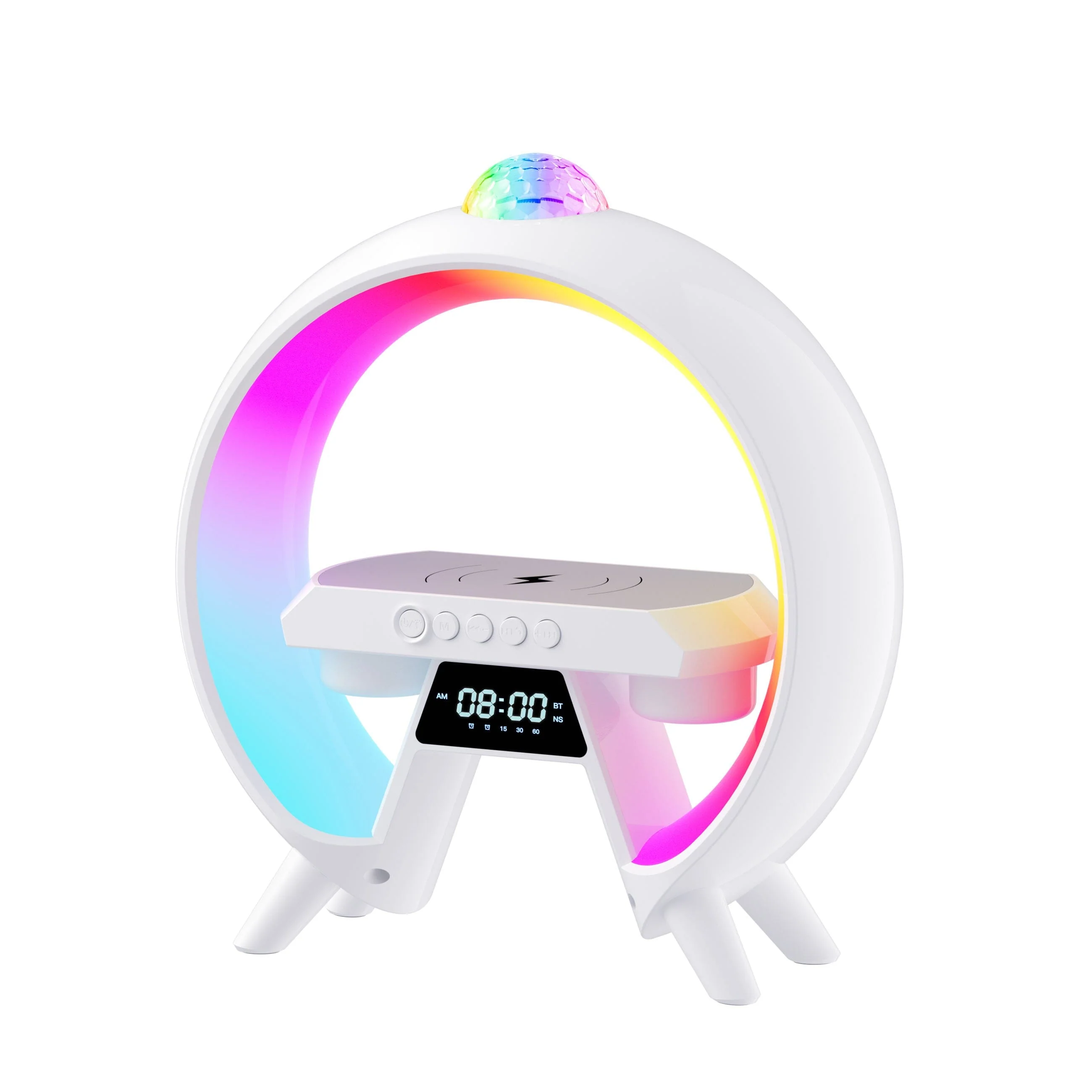 SonicVibes: 3-in-1 Triotunes Bluetooth Speaker and Wireless Charger - Image 3
