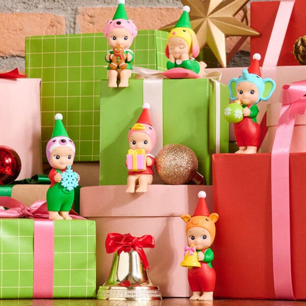 Sonny Angel Collectable Mini Cherub Figurines Santa's Little Helper Christmas Series Blind Box (1pc) - Image 6