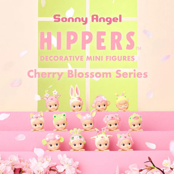 Sonny Angel Hippers Cherry Blossom Series Collectable Figurine Blind Box (1pc) - Image 2