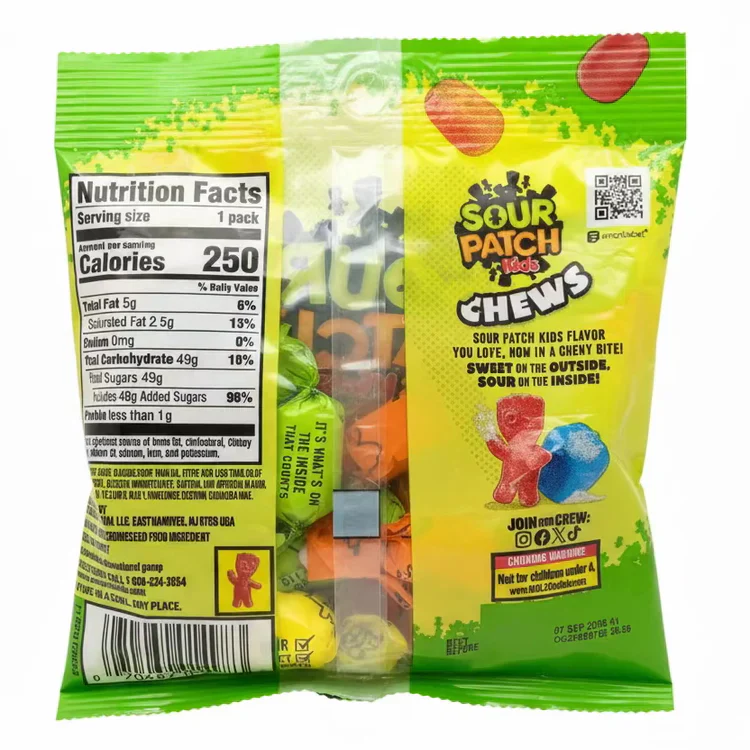 Sour Patch Kids Chews Assorted - 2.12OZ - Image 2