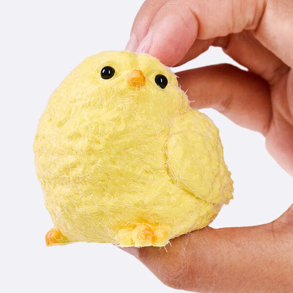 SqueezeSquad Taba Deluxe Premium Silicone Squishies® Fidget Toy - Fuzzy Chick - Image 2