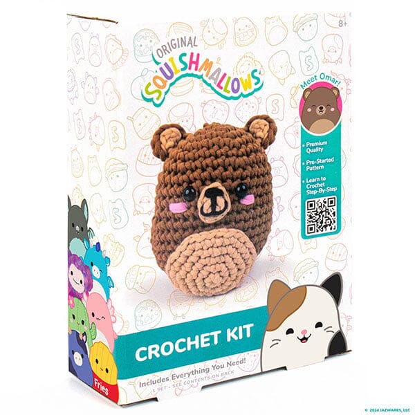 Squishmallows DIY Crochet Plush Toy Complete Kit (Multiple Characters) - Image 4