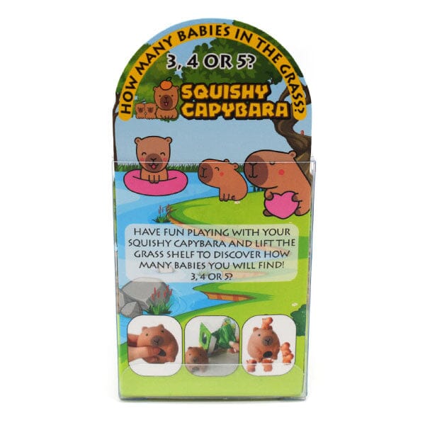 Capybara Squishies® Fidget Toys Mother & Babies Mystery Box - Image 6