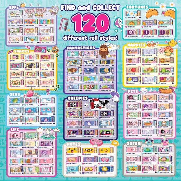 Sticki Rolls Wearable Reusable Sticki Band Mystery Capsule (50 Stickers Inside!) - Image 5