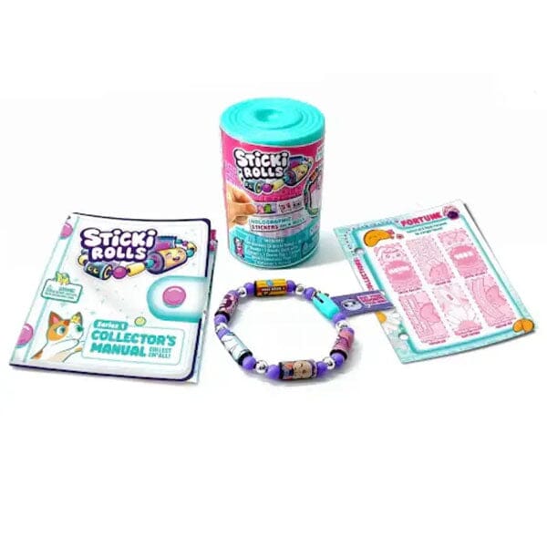 Sticki Rolls Wearable Reusable Sticki Band Mystery Capsule (50 Stickers Inside!) - Image 6