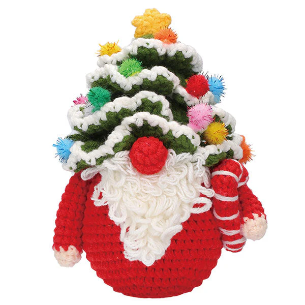The LOOP Brigade: DIY Crochet Plush Toy Complete Kit For Beginners - Jolly Jingles the Santa Claus - Image 3