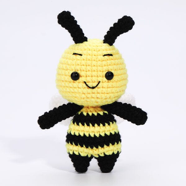 The LOOP Brigade: DIY Mini Crochet Plush Toy Complete Kit For Beginners - Chanel the Bumble Bee - Image 3