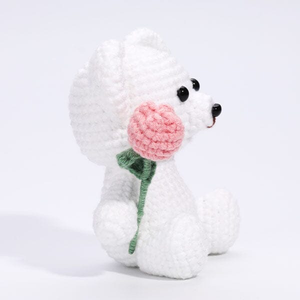 The LOOP Brigade: DIY Mini Crochet Plush Toy Complete Kit For Beginners - Cliff the Bear - Image 4
