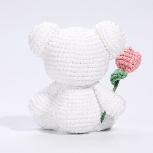 The LOOP Brigade: DIY Mini Crochet Plush Toy Complete Kit For Beginners - Cliff the Bear - Image 5