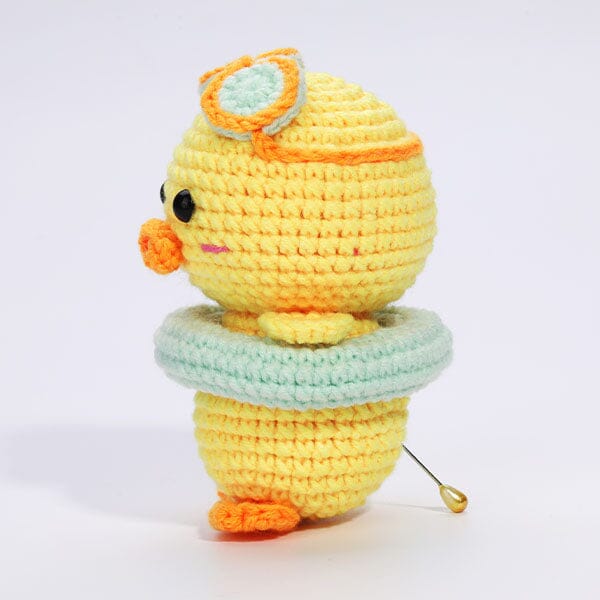 The LOOP Brigade: DIY Mini Crochet Plush Toy Complete Kit For Beginners - Mallory the Duck - Image 4