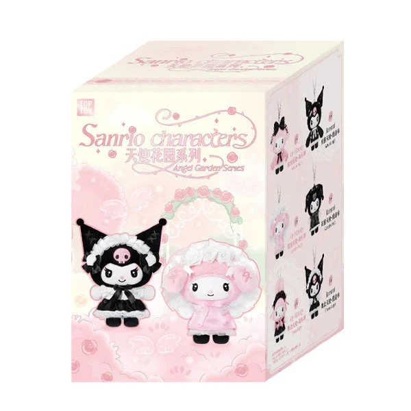 TOP TOY x Sanrio: Kuromi & My Melody "Angel Garden" Series Plush Keychain Blind Box (1pc) - Image 12