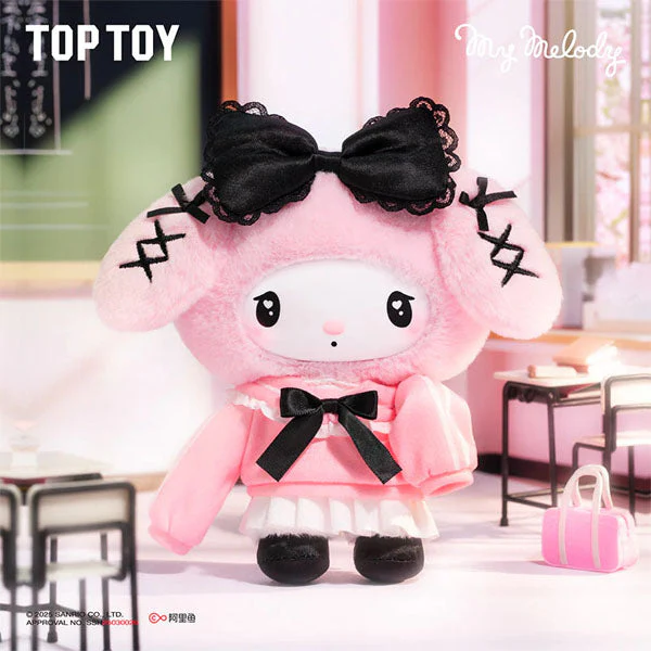 TOP TOY x Sanrio: Kuromi & My Melody "Angel Garden" Series Plush Keychain Blind Box (1pc) - Image 8