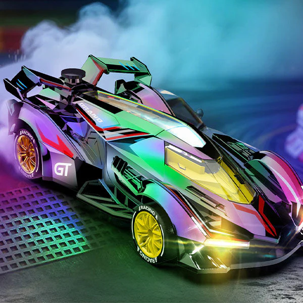 Tough Trax DriftStorm Holo Racer Holographic Drifting Remote Control Stunt Car - Image 4