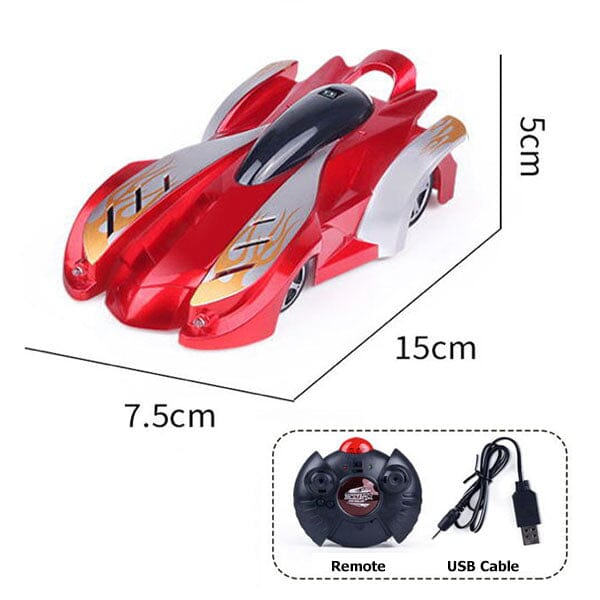Tough Trax VertiZoom Wall Climbing RC Stunt Car - Image 8